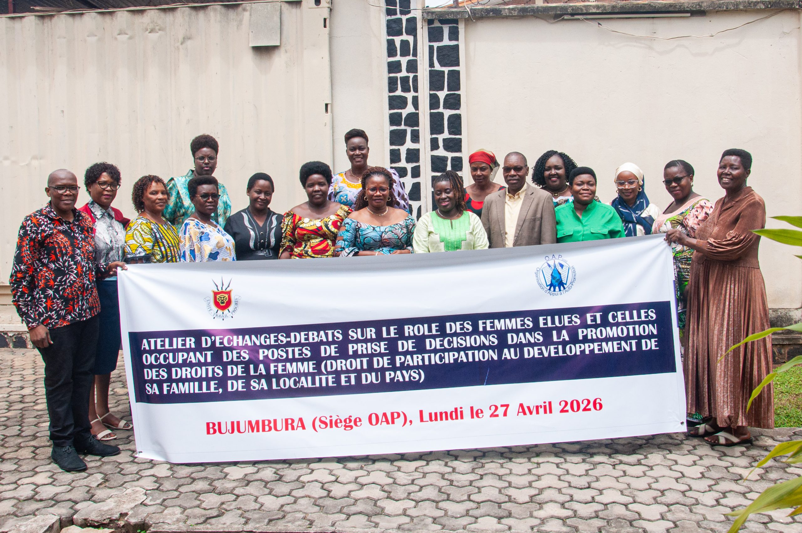 Bujumbura : les femmes leaders se mobilisent pour une participation accrue au développement